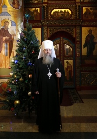 Поздравление митрополита Артемия с Новым годом и наступающим Рождеством Христовым