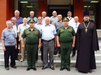 Хабаровский священник посетил легендарное войсковое соединение