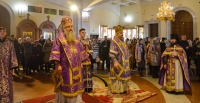 В Неделю Торжества Православия митрополит Артемий возглавил Богослужение в кафедральном соборе Хабаровска