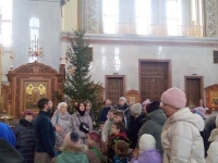 Семейная рождественская экскурсия прошла в главном соборе края