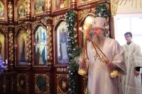 В праздник Обрезания Господня митрополит Артемий совершил Божественную литургию в Христорождественском соборе