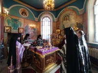 Соборная Литургия объединила монашествующих Хабаровской епархии