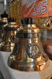 Колокола для Спасо-Преображенского храма Охотска доставлены в кафедральный собор Хабаровска