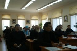 Заседание ученого совета Хабаровской духовной семинарии<br />