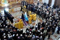 Служение митрополита Хабаровского и Приамурского Игнатия в апреле