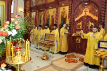 Празднование памяти св.ап.Петра и Павла в Петропавловском женском монастыре Хабаровской епархии. 12 июля 2011г