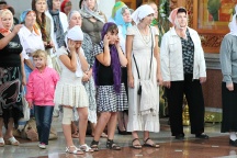 Престольный праздник в Спасо-Преображенском кафедральном соборе г. Хабаровска. 19 августа 2011г.