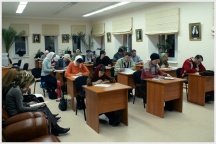 Экзамены на богословских курсах ( 30 декабря 2008 года )