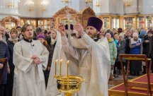 Божественная литургия в Спасо-Преображенском кафедральном соборе 19 января 2019 г.