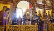 В Неделю Торжества Православия митрополит Артемий возглавил Богослужение в кафедральном соборе Хабаровска 5 марта 2023 года