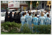 Торжественное богослужение в Градо-Хабаровском соборе Успения Божией Матери (28 августа 2007 года)