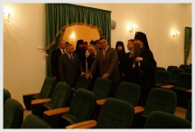 Посещение участниками Дальневосточного экономического форума Спасо-Преображенского собора и Хабаровской семинарии (19 сентября 2007 года)