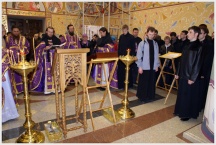 Престольный праздник в Хабаровской духовной семинарии (13 апреля 2008 года)